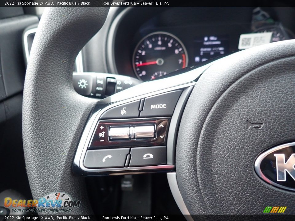2022 Kia Sportage LX AWD Steering Wheel Photo #20