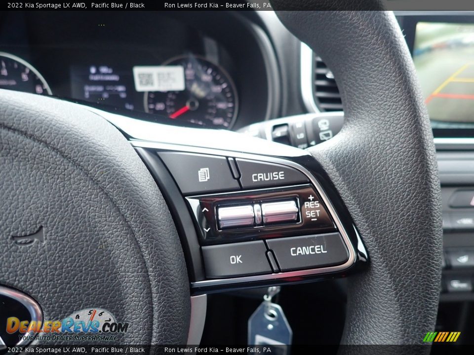 2022 Kia Sportage LX AWD Steering Wheel Photo #21