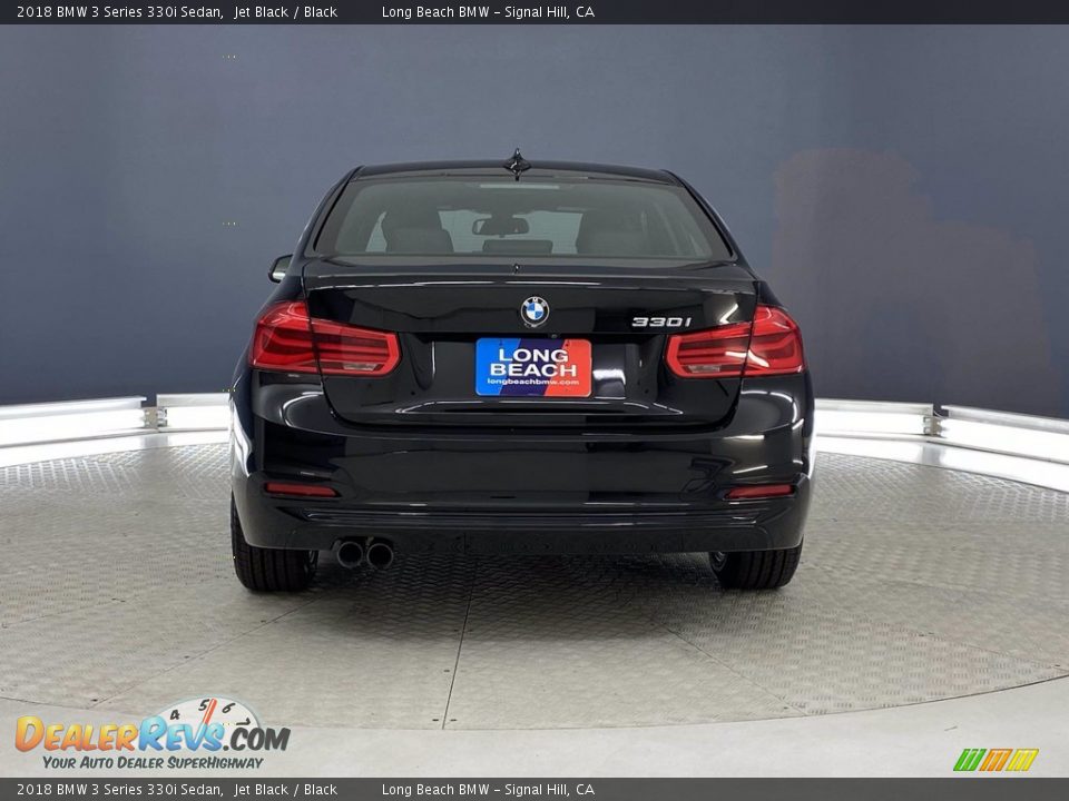 2018 BMW 3 Series 330i Sedan Jet Black / Black Photo #4