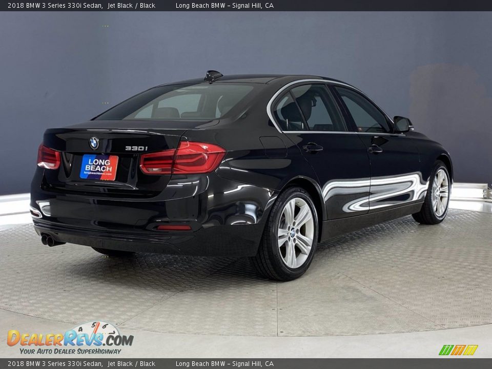 2018 BMW 3 Series 330i Sedan Jet Black / Black Photo #5