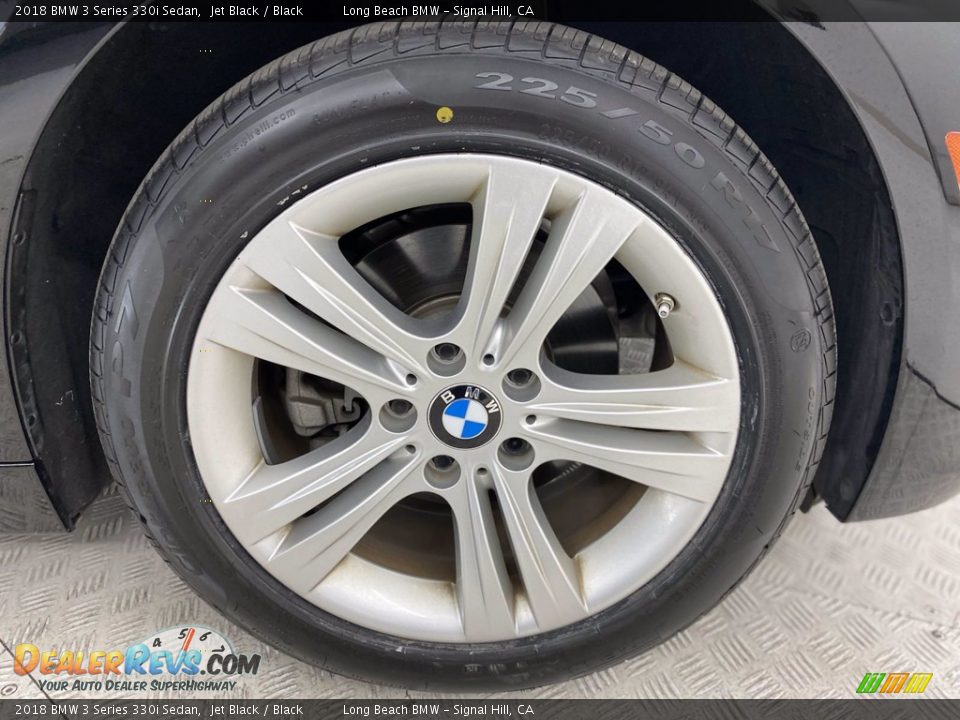 2018 BMW 3 Series 330i Sedan Jet Black / Black Photo #6