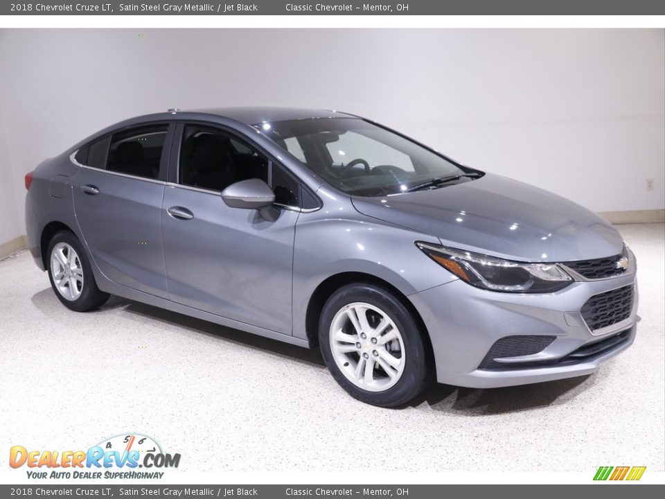 2018 Chevrolet Cruze LT Satin Steel Gray Metallic / Jet Black Photo #1