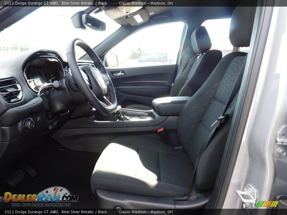 2021 Dodge Durango GT AWD Billet Silver Metallic / Black Photo #10