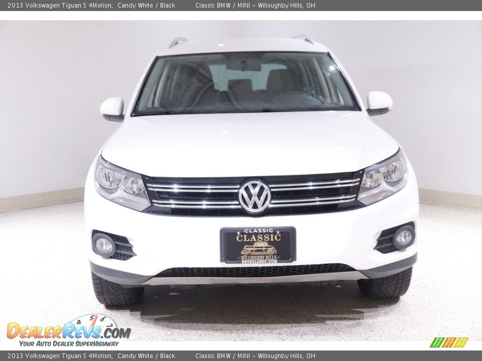 2013 Volkswagen Tiguan S 4Motion Candy White / Black Photo #2