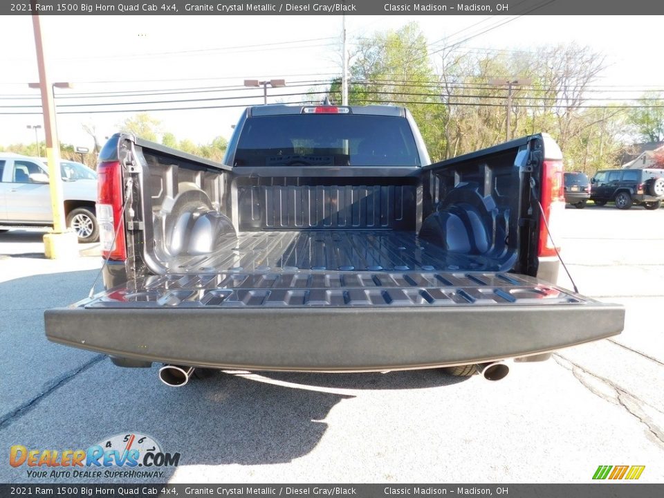 2021 Ram 1500 Big Horn Quad Cab 4x4 Granite Crystal Metallic / Diesel Gray/Black Photo #5