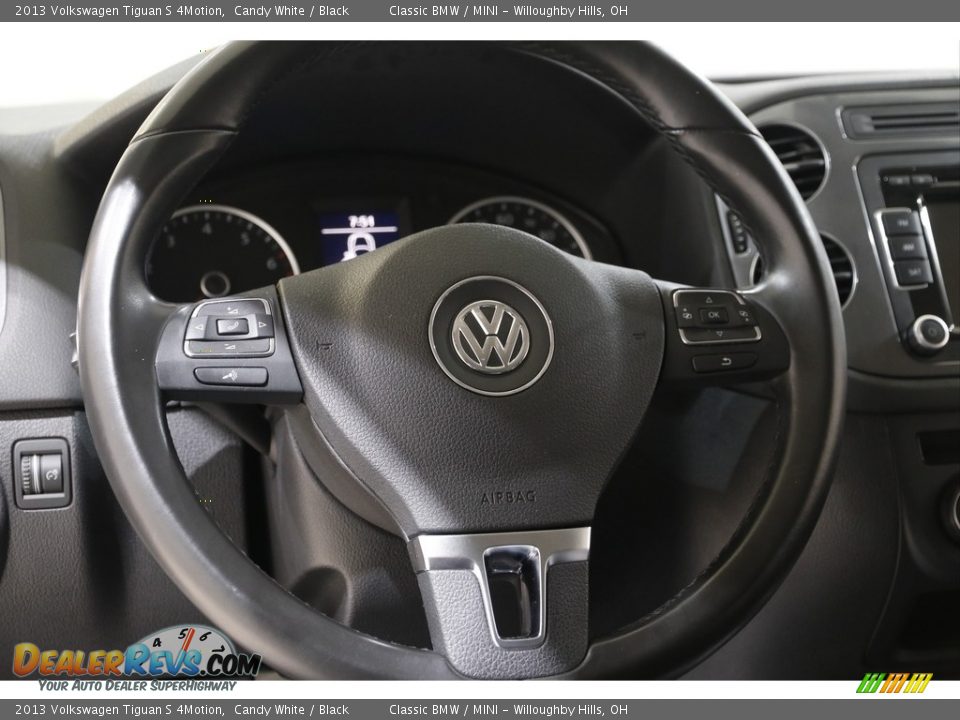 2013 Volkswagen Tiguan S 4Motion Steering Wheel Photo #7