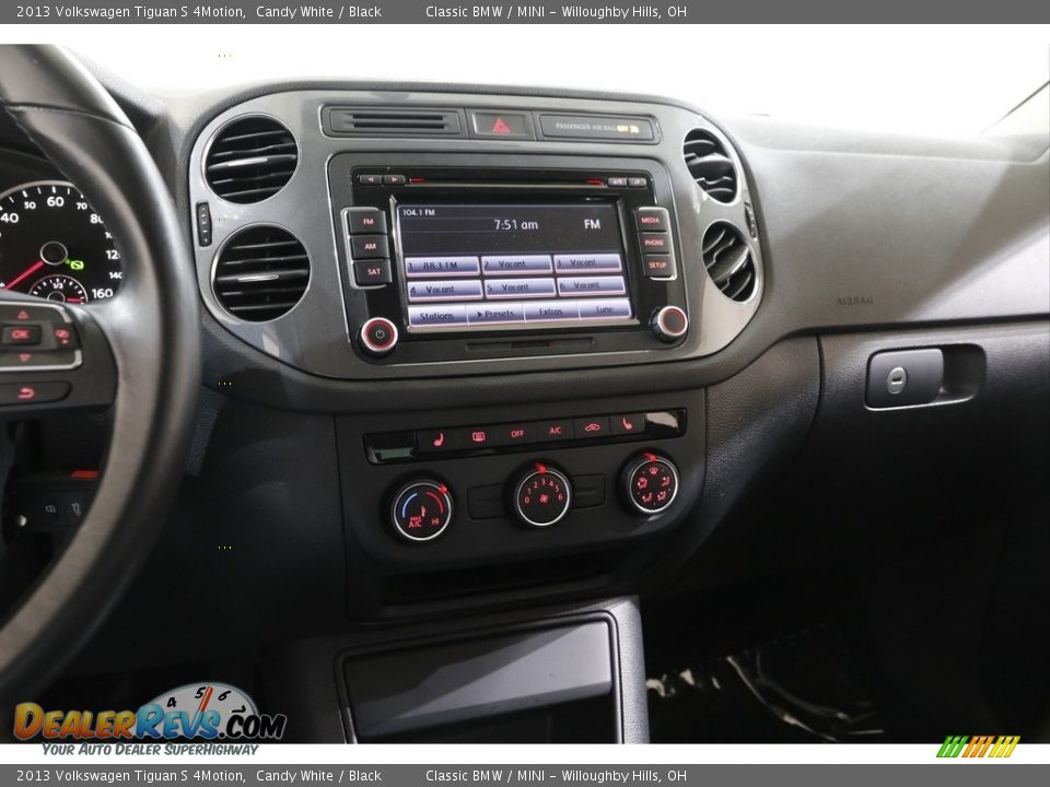 Controls of 2013 Volkswagen Tiguan S 4Motion Photo #9