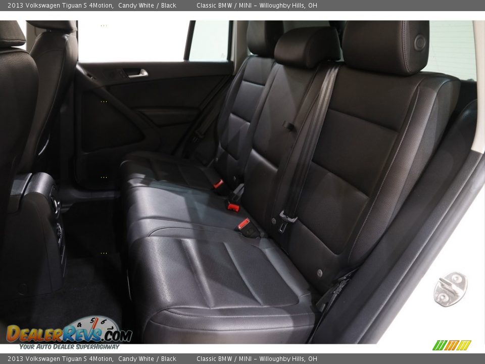Rear Seat of 2013 Volkswagen Tiguan S 4Motion Photo #14