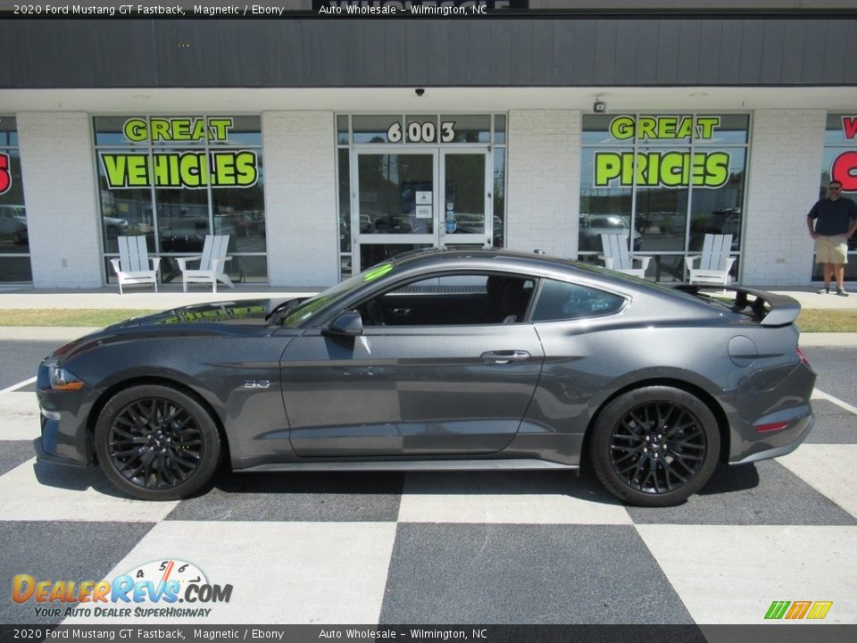 2020 Ford Mustang GT Fastback Magnetic / Ebony Photo #1