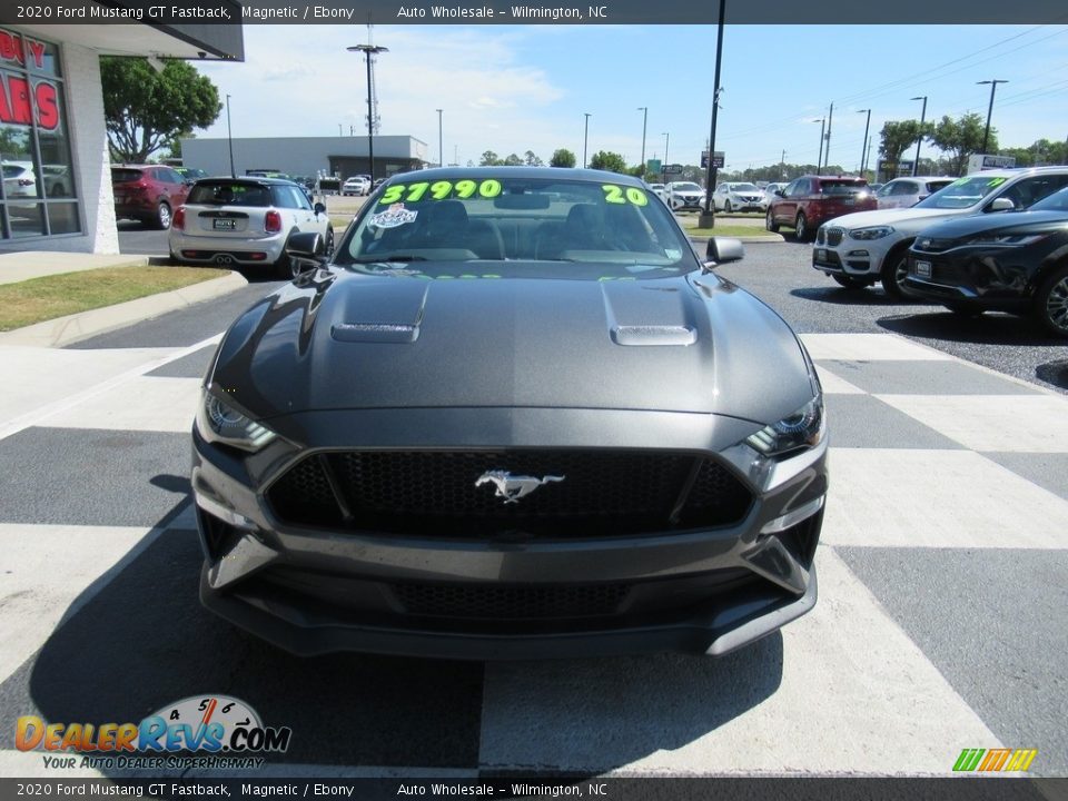 2020 Ford Mustang GT Fastback Magnetic / Ebony Photo #2