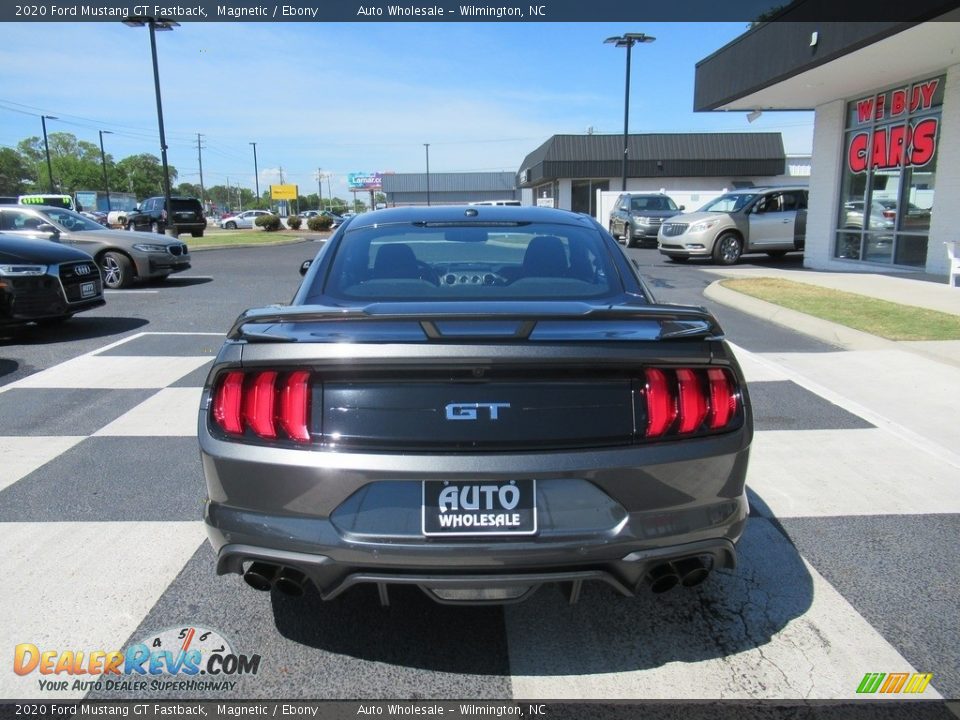 2020 Ford Mustang GT Fastback Magnetic / Ebony Photo #4