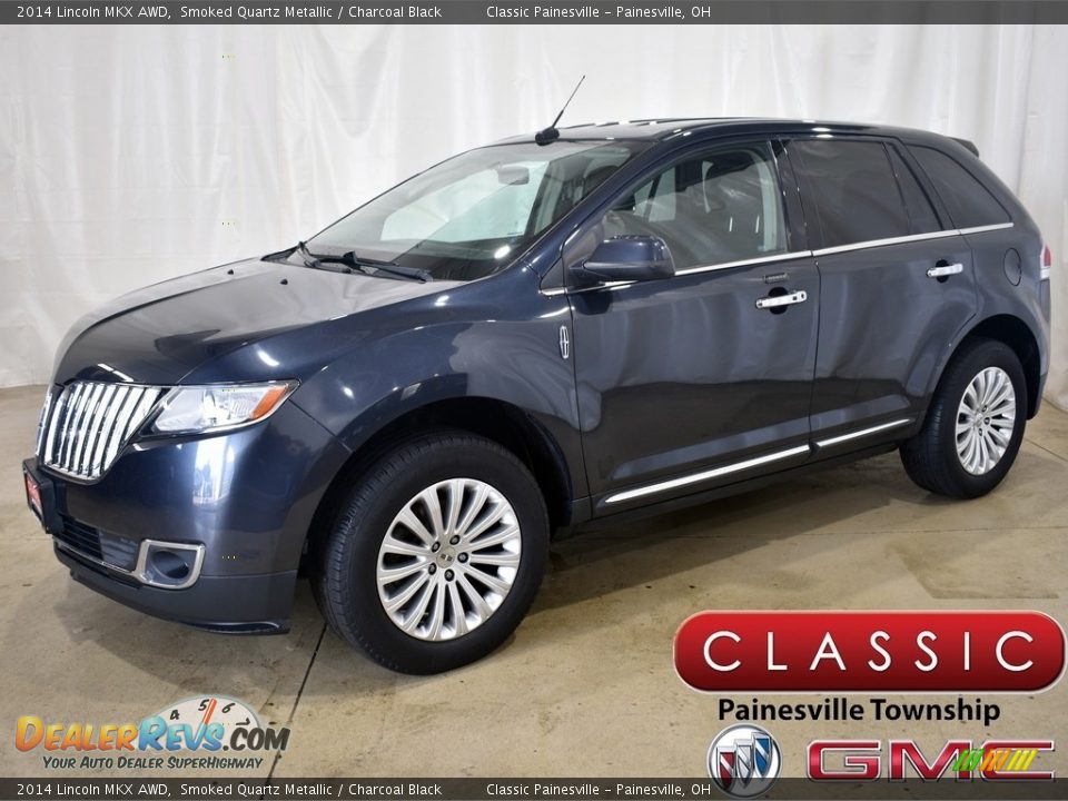 2014 Lincoln MKX AWD Smoked Quartz Metallic / Charcoal Black Photo #1