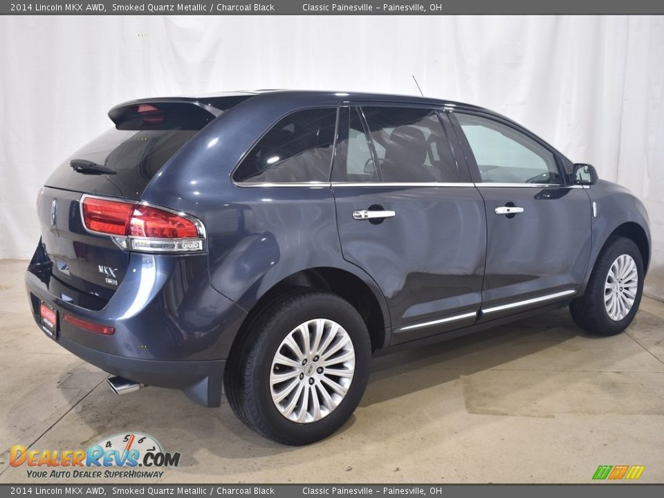 2014 Lincoln MKX AWD Smoked Quartz Metallic / Charcoal Black Photo #2