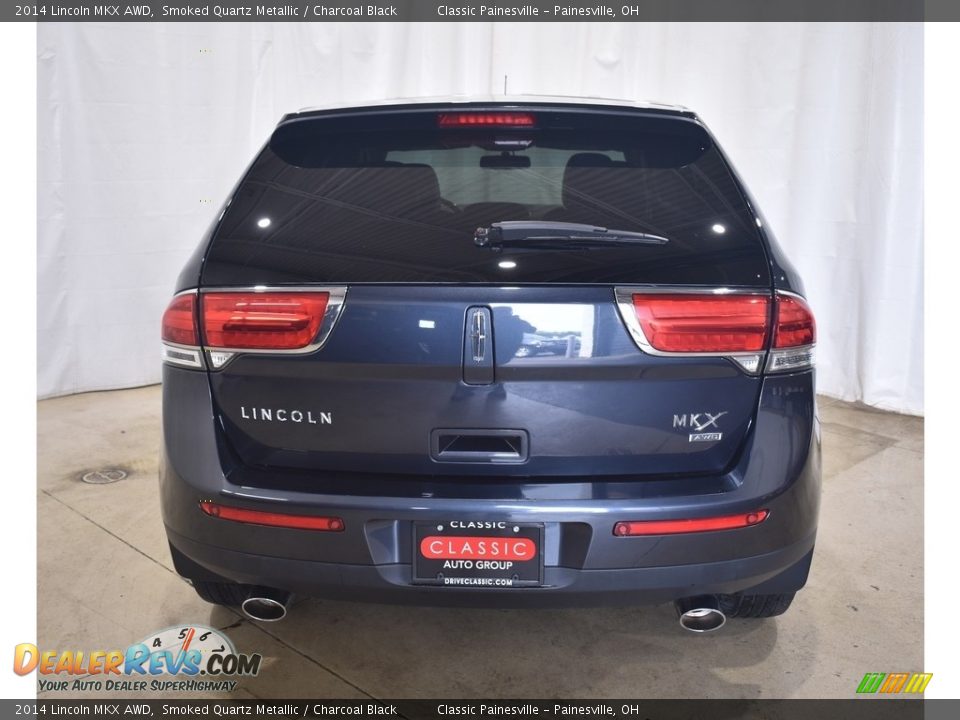 2014 Lincoln MKX AWD Smoked Quartz Metallic / Charcoal Black Photo #3