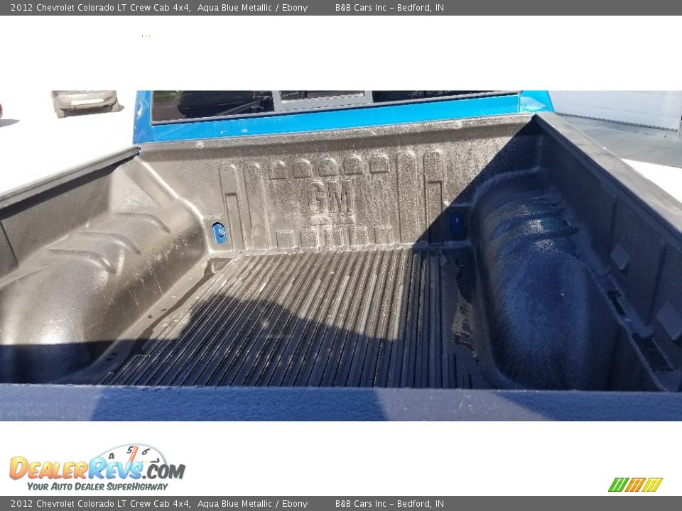 2012 Chevrolet Colorado LT Crew Cab 4x4 Aqua Blue Metallic / Ebony Photo #10