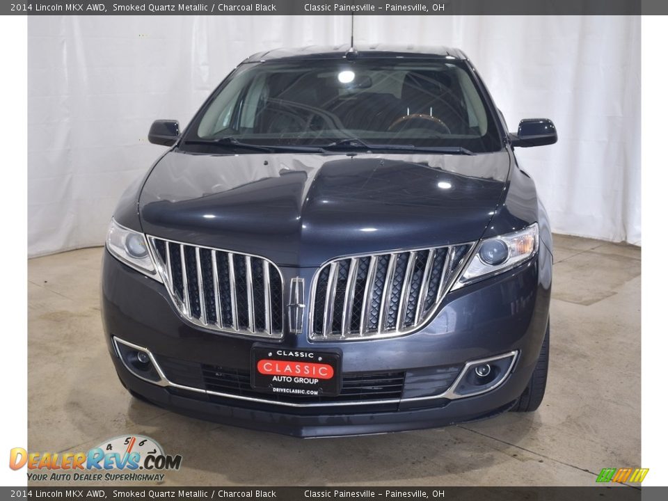 2014 Lincoln MKX AWD Smoked Quartz Metallic / Charcoal Black Photo #4