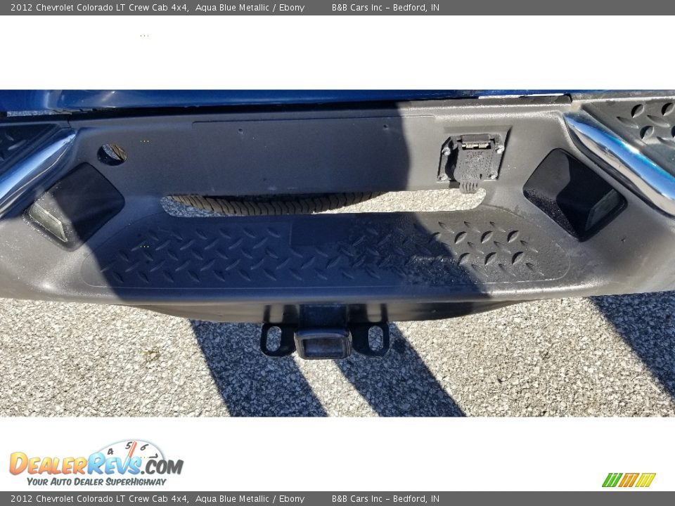 2012 Chevrolet Colorado LT Crew Cab 4x4 Aqua Blue Metallic / Ebony Photo #11