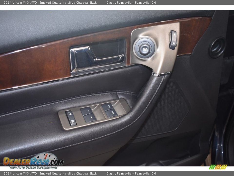 2014 Lincoln MKX AWD Smoked Quartz Metallic / Charcoal Black Photo #9