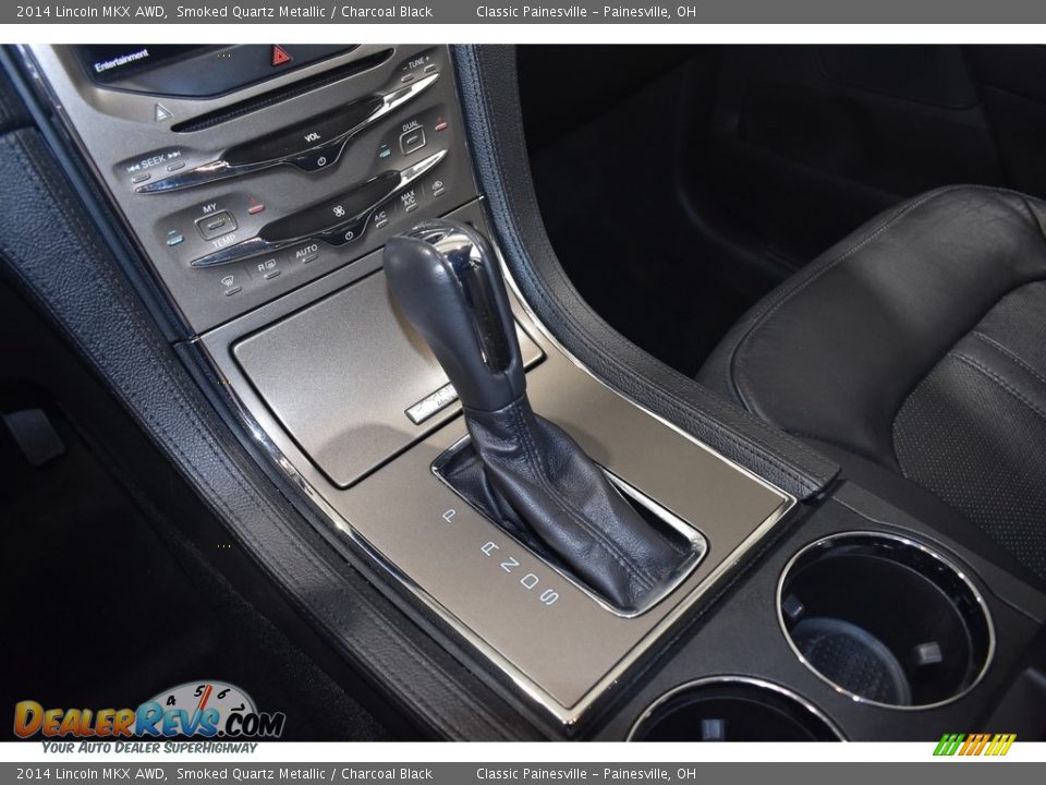 2014 Lincoln MKX AWD Smoked Quartz Metallic / Charcoal Black Photo #14