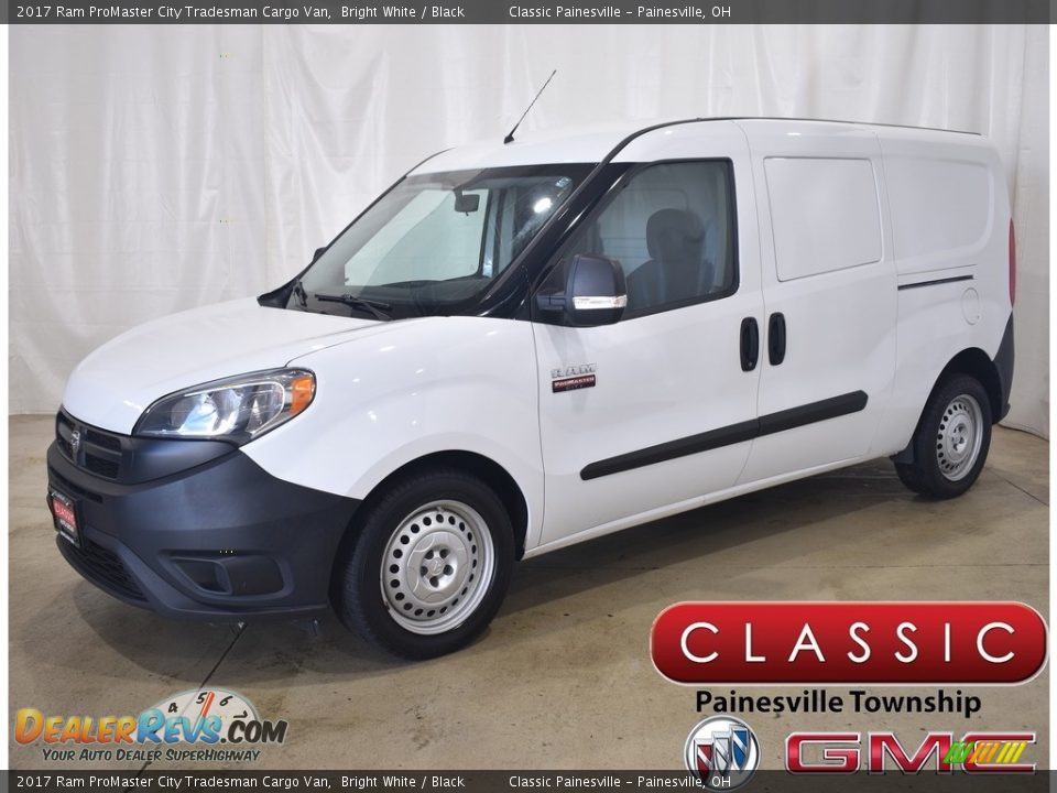 2017 Ram ProMaster City Tradesman Cargo Van Bright White / Black Photo #1