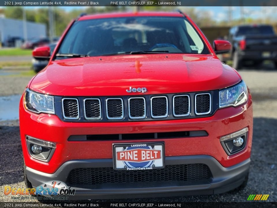 2021 Jeep Compass Latitude 4x4 Redline Pearl / Black Photo #2