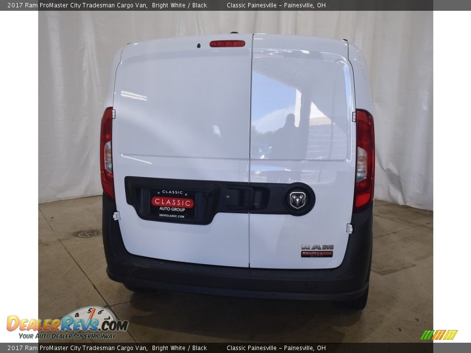 2017 Ram ProMaster City Tradesman Cargo Van Bright White / Black Photo #3