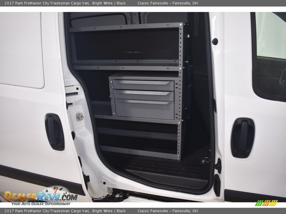 2017 Ram ProMaster City Tradesman Cargo Van Bright White / Black Photo #9