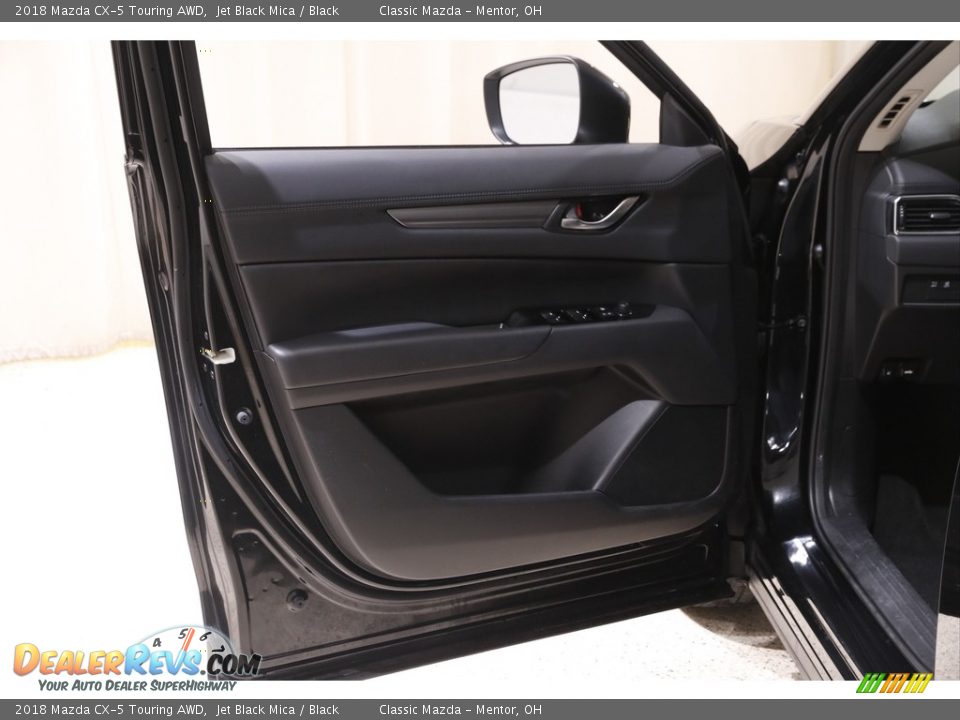2018 Mazda CX-5 Touring AWD Jet Black Mica / Black Photo #4