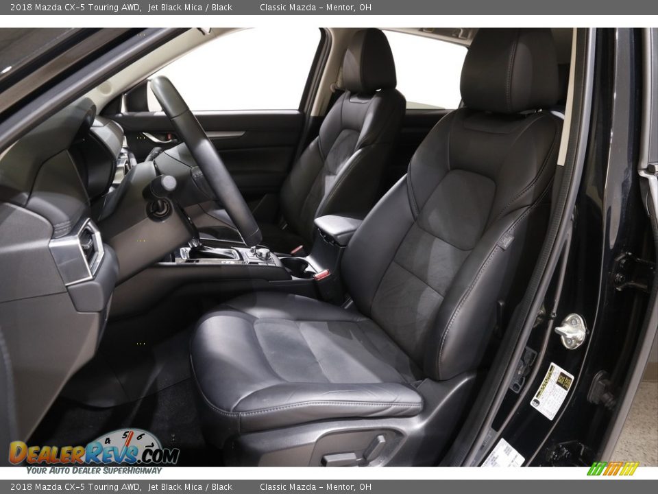 2018 Mazda CX-5 Touring AWD Jet Black Mica / Black Photo #5