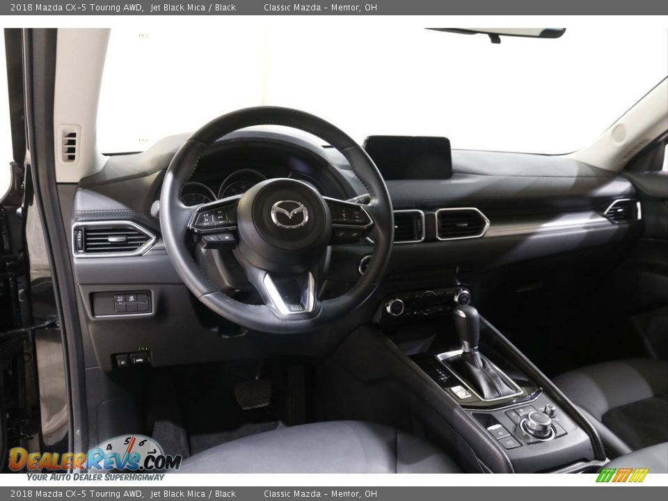 2018 Mazda CX-5 Touring AWD Jet Black Mica / Black Photo #6