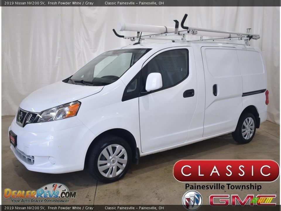 2019 Nissan NV200 SV Fresh Powder White / Gray Photo #1