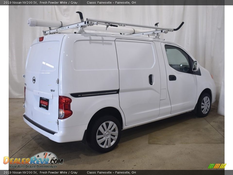 2019 Nissan NV200 SV Fresh Powder White / Gray Photo #2