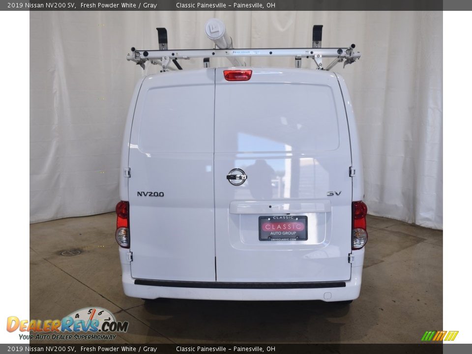 2019 Nissan NV200 SV Fresh Powder White / Gray Photo #3