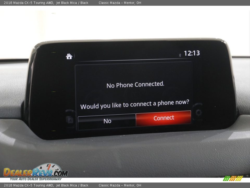 2018 Mazda CX-5 Touring AWD Jet Black Mica / Black Photo #10