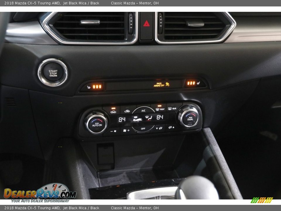 2018 Mazda CX-5 Touring AWD Jet Black Mica / Black Photo #12
