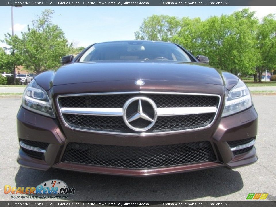 2012 Mercedes-Benz CLS 550 4Matic Coupe Cuprite Brown Metallic / Almond/Mocha Photo #4