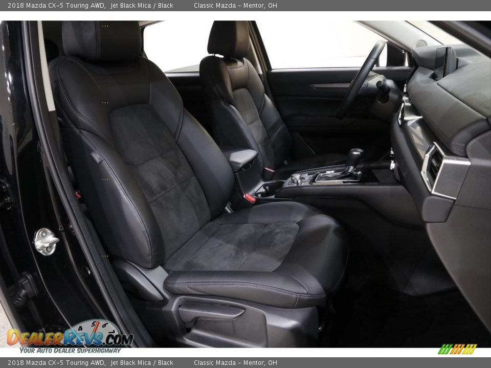 2018 Mazda CX-5 Touring AWD Jet Black Mica / Black Photo #14