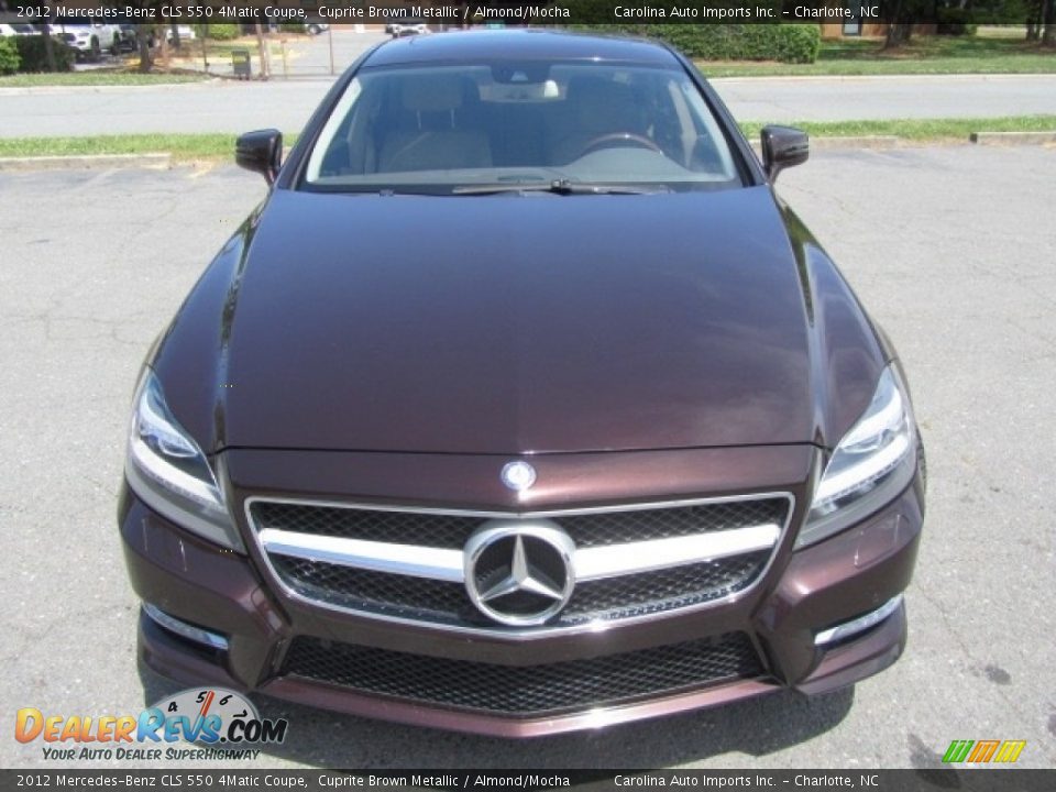 2012 Mercedes-Benz CLS 550 4Matic Coupe Cuprite Brown Metallic / Almond/Mocha Photo #5