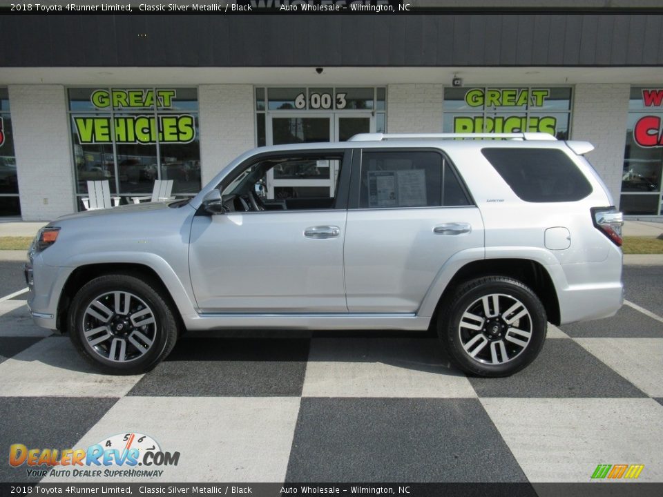 2018 Toyota 4Runner Limited Classic Silver Metallic / Black Photo #1