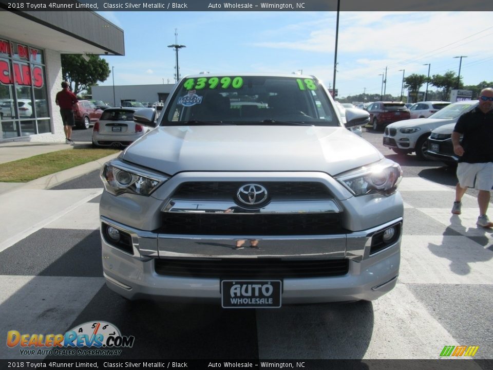 2018 Toyota 4Runner Limited Classic Silver Metallic / Black Photo #2