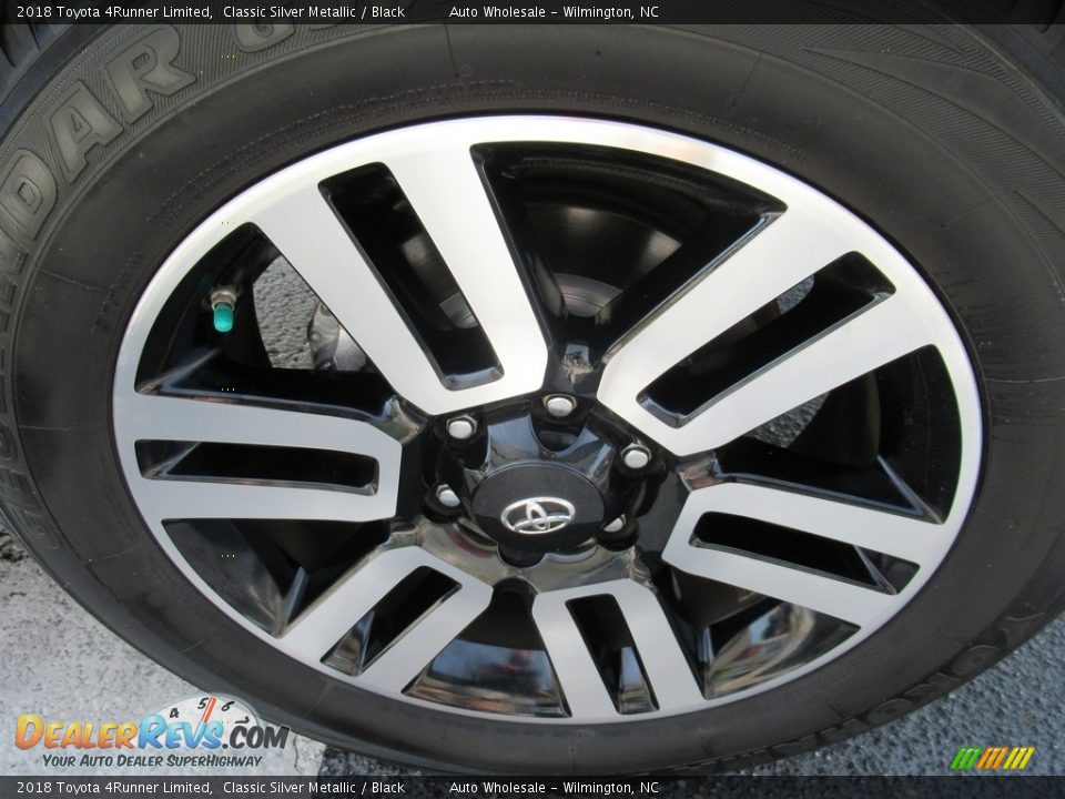 2018 Toyota 4Runner Limited Classic Silver Metallic / Black Photo #7