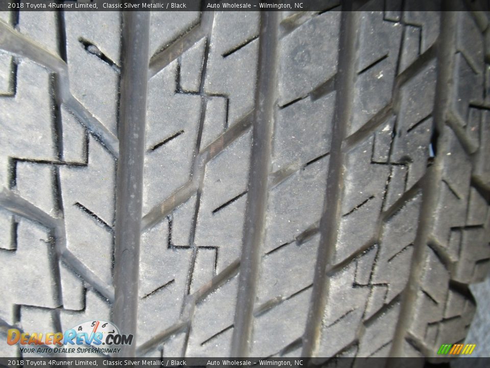 2018 Toyota 4Runner Limited Classic Silver Metallic / Black Photo #8