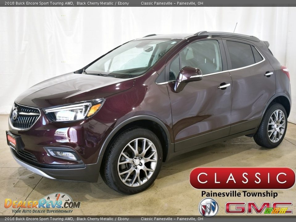 2018 Buick Encore Sport Touring AWD Black Cherry Metallic / Ebony Photo #1