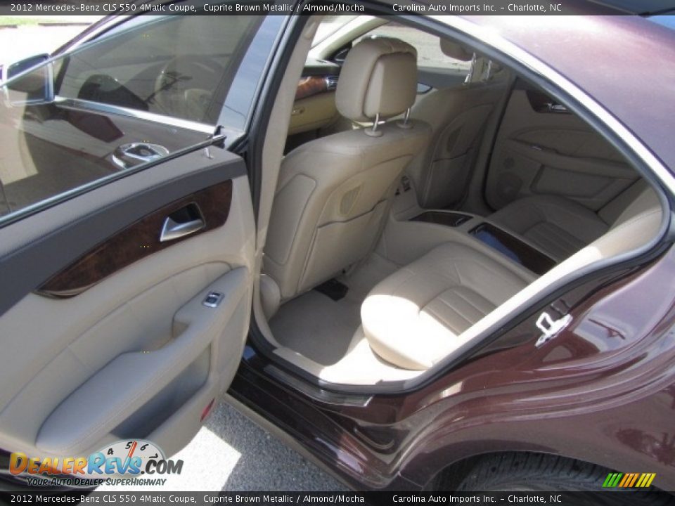 2012 Mercedes-Benz CLS 550 4Matic Coupe Cuprite Brown Metallic / Almond/Mocha Photo #20