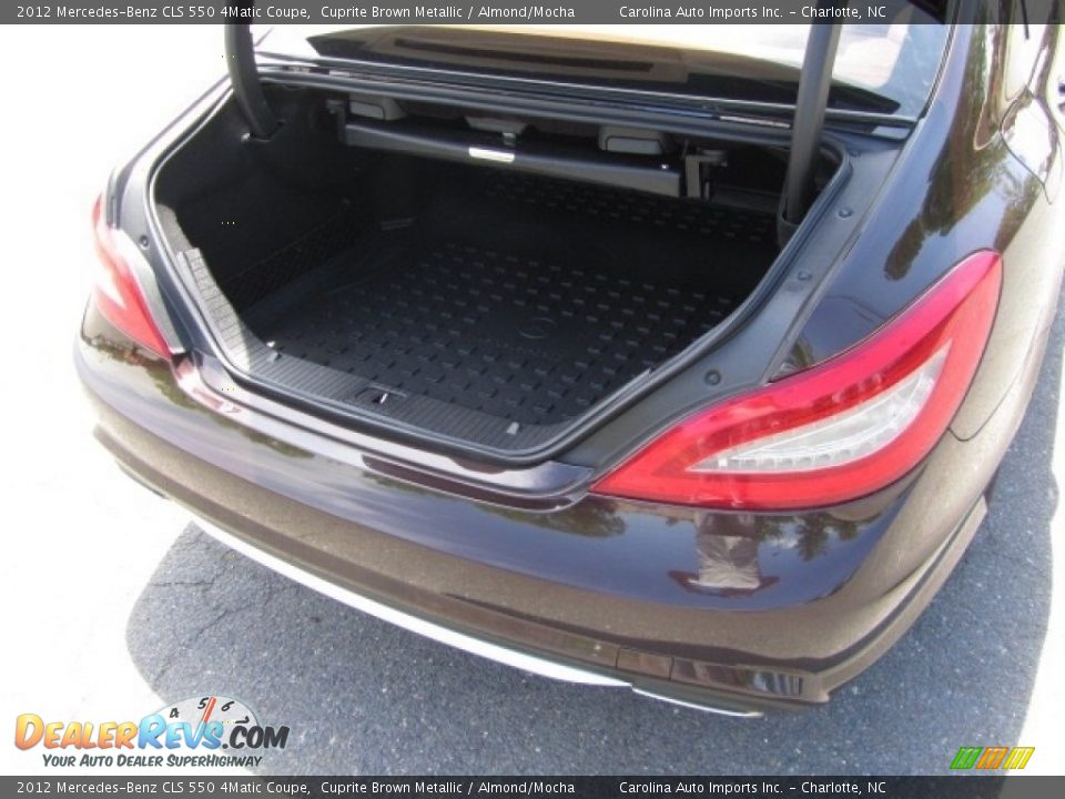 2012 Mercedes-Benz CLS 550 4Matic Coupe Cuprite Brown Metallic / Almond/Mocha Photo #21