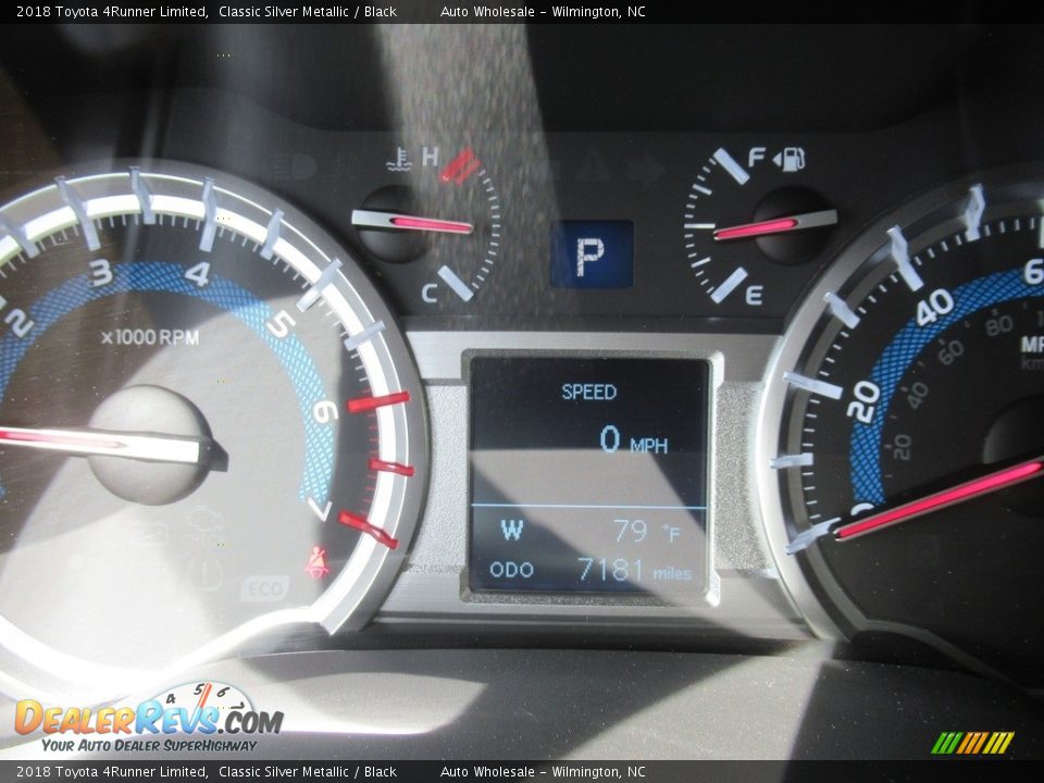 2018 Toyota 4Runner Limited Classic Silver Metallic / Black Photo #15