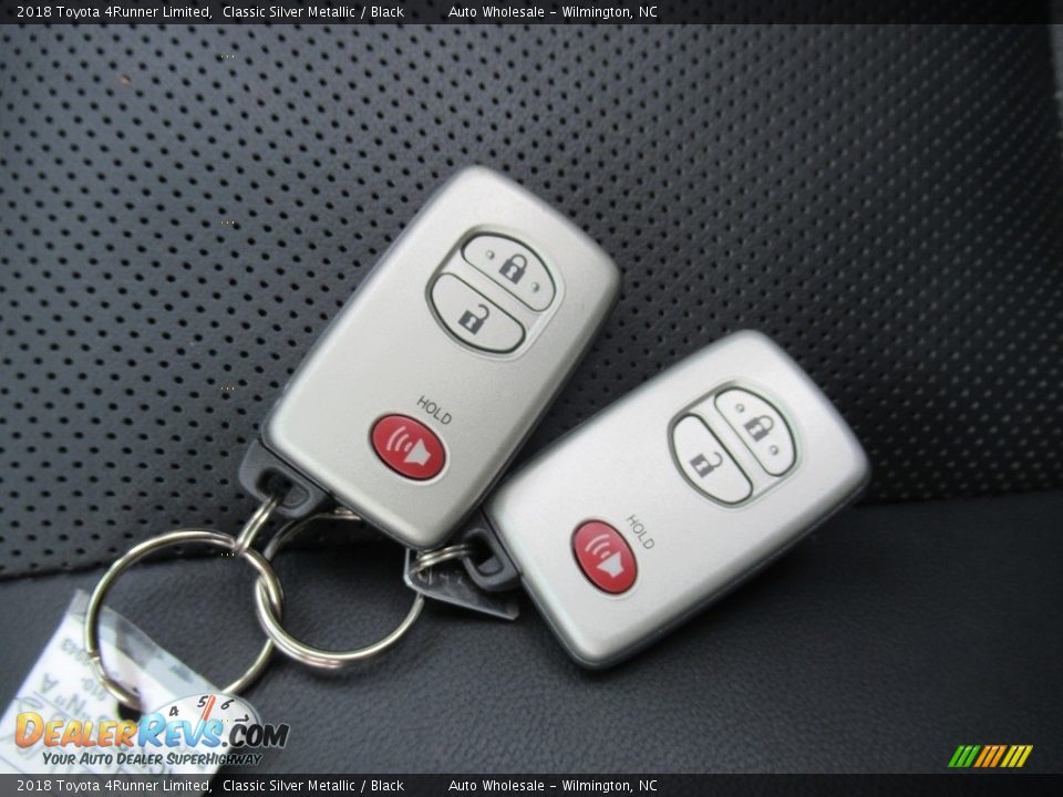 2018 Toyota 4Runner Limited Classic Silver Metallic / Black Photo #20