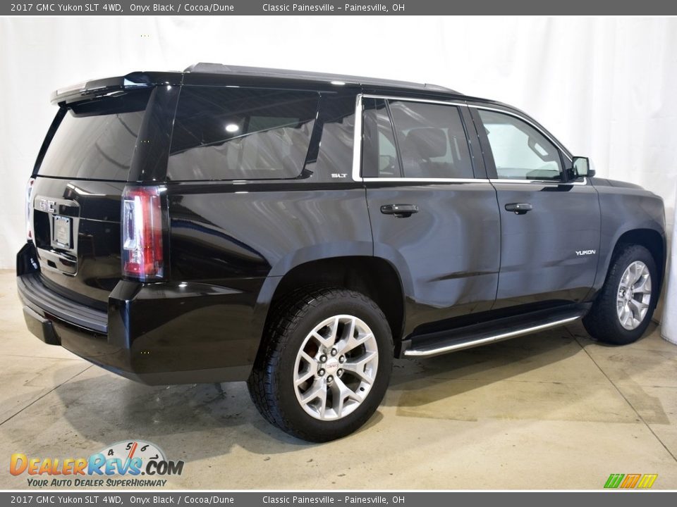 2017 GMC Yukon SLT 4WD Onyx Black / Cocoa/Dune Photo #2