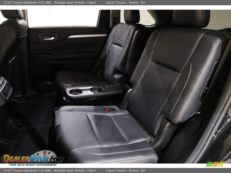2018 Toyota Highlander XLE AWD Midnight Black Metallic / Black Photo #16