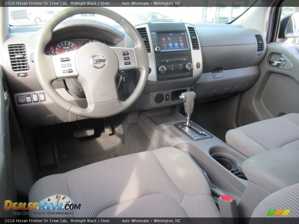 2019 Nissan Frontier SV Crew Cab Midnight Black / Steel Photo #14